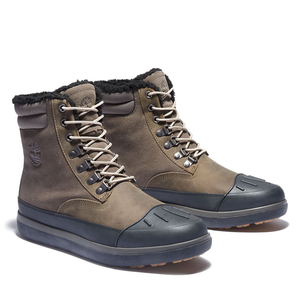 Bocanci De Zapada Timberland Barbati Masline Verzi/Negrii - Ashwood Park Waterproof - Romania - RNSV